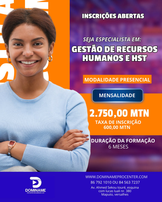 GESTÃO DE RECURSOS HUMANOS E HST