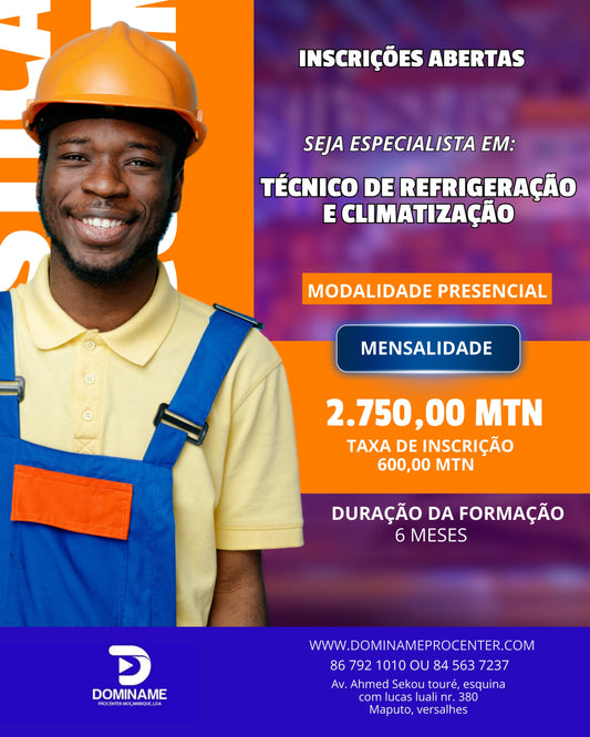 TÉCNICO DE REFRIGERAÇÃO E CLIMATIZAÇÃO