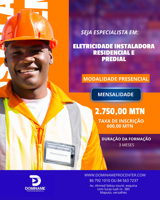 ELECTRICIDADE INSTALADORA, RESIDENCIAL E PREDIAL