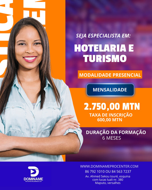 HOTELARIA E TURISMO