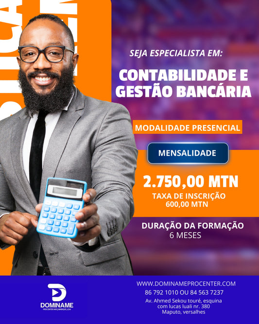 CONTABILIDADE E GESTÃO BANCÁRIA